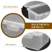 2 Pack Bread Box, Plastic Bread Container, Bread Storage Container for Kitchen Counter