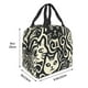 thumbnail image 3 of Easygdp Abstract Cat Faces Pattern Bolsa Térmica Premium - Tela Oxford Impermeable, Gran Capacidad, Bolsillo Frontal, Unisex para Trabajo, Escuela, Actividades al Aire Libre y Picnics, 3 of 8