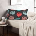thumbnail image 5 of Plush Throw Pillow Covers, Chubby Cute Owls Pillow Cases with Invisible Zipper, Breathable Microfiber Pillow Cases Standard Size for Sleeping Bedroom Sofa Living Room 14x20, 5 of 5