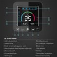 thumbnail image 4 of stanreset Thermostat Intelligent WiFi Tuya IR Contrôleur de Température Commande Vocale Alimentation Électronique Domestique, 4 of 8
