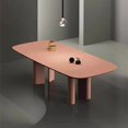 thumbnail image 2 of Nordic Design Minimalist Desk Tables Wood Solid Modern Ideas Executive Office Desk Conference Mesa Ordenador House Furniture My Lux Decor Round, 2 of 6
