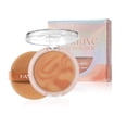 thumbnail image 1 of Oil Control Pressed Powder, Long-Lasting Setting Makeup, Lightweight Face Concealer, Natural Finish Cosmetic for All Skin Tones, Beginner Friendly, 1 of 8