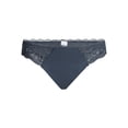 thumbnail image 2 of Joyspun Women's Microfiber and Lace Cheeky Panties, 3-Pack, Sizes XS-3XL, 2 of 8
