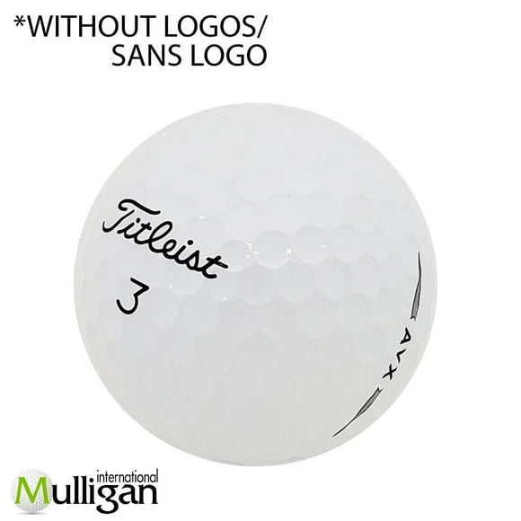 Mulligan - 48 Titleist AVX 2024 5A Pristine Recycled Used Golf Balls, White