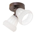 thumbnail image 5 of Meyda Tiffany 254394 Puffy Rose 2 Light 12" Wide Semi-Flush Ceiling Fixture - MultiColor, 5 of 7