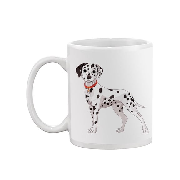 Standing Dalmatian Dog Mug -Image by Shutterstock,
