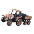 thumbnail image 2 of Tractor de juguete a escala 1:24 Baoblaze juguete de granja Naranja, 2 of 8