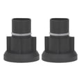 thumbnail image 2 of End , Flame Retardant  Seal Pipe Tubing End  Durable Rubber  Solid Galvanized Pin 2PCS  For Home, 2 of 8