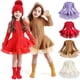 thumbnail image 2 of Vestido de tutú para niñas, otoño e invierno, 2022, vestidos de gasa tejidos para niñas, fiesta de cumpleaños de Navidad, ropa para niñas, 2 of 4