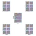 thumbnail image 3 of Transemion 24 Pcs/set Nail Sticker Girl Gel Nail Extension Decal Manicure Art Decoration pattern random 24pcs 5Set, 3 of 6