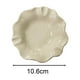 thumbnail image 2 of Bandeja de cerámica para servir, cuenco para aceites esenciales, bandeja para velas, plato de cerámica para salón, hogar Blanco, 2 of 9