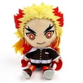 thumbnail image 2 of Peluche Bandai Demon Slayer Kimetsu no Yaiba Chibi Kyojuro Rengoku, 2 of 6