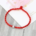 thumbnail image 2 of ZUARFY Kabbalah Red Rope String Bracelets Lucky Bead Tibetan Buddhist Jewelry, 2 of 7