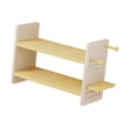 thumbnail image 1 of veasfak Desktop Organizer Shelf Countertop Bookcase Desk Hutch Practical Book Holder 2 Tiers L, 1 of 9