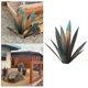thumbnail image 1 of Escultura Rústica De Tequila,Planta De Agave De Metal De Bricolaje,Estatua De Decoración De Arte De Jardín,Figuras De Jardín,Plantas De Agave De Metal para Patio Al Aire Libre - Ye, 1 of 5