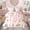 Cowgirl B, variant on Erosebridal Western Cowgirl Twin Bedding Sets for Girls, Personalized Initial D Bedding Comforter Set, Pink Reversible, 7pcs