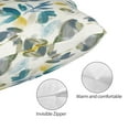 thumbnail image 3 of Yiaed Watercolor Leaves Print Brushed Microfiber Envelope Pillowcases, Standard,Envelope Closure Pillow Cases(No pillow core)-16"x24", 3 of 6