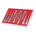 thumbnail image 2 of Juego de 10 elevadores dentales de acero inoxidable - Instrumentos profesionales para extracción dental con mango antideslizante y diseño ergonómico. Incluye elevadores rectos y curvos para, 2 of 7