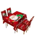 thumbnail image 3 of Viflosae Christmas Tablecloth Print Rectangle Table Cover Set Holiday Party Home Decor More deals to explore, 3 of 7