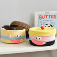 thumbnail image 4 of TOP! Desktop Storage Basket with Lid Woven Snack Box Coffee Table Living Room Woolen Toys C, 4 of 4