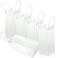 thumbnail image 3 of unbranded  15 Pcs PVC Handbag The Tote Clear Bags for Treats Grocery Baby, 3 of 8