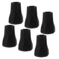 thumbnail image 1 of LEEYNEER 6pcs Cane Tips Replacements Walking Stick Foot Pads Crutch Plastic Tips Walking Pole Tips Replacements, 1 of 6