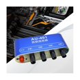 thumbnail image 3 of Amplificador de sonido frontal con entrada y salida de 3,5 mm, mini preamplificador de audio para auriculares, audio, teléfono, sonido Co, azul, azul, 3 of 5