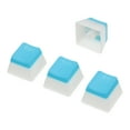 thumbnail image 6 of 108 Keys PBT Pudding Keycaps Set OEM Profile Double Shot for Mechanical Keyboard Layout Sky Blue, 6 of 6