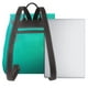 thumbnail image 3 of Fotbe Turquoise Light Blue Mochila Bolso con Estampado para Mujer, Mochila Antirrobo de Nylon Impermeable, Bolsa Ligera de Hombro, 3 of 4