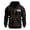 Black, variant on Lovskoo Men's Multi-Pocket Cargo Fleece Hoodie Spring and Fall Printed Hooded Sweatshirt Half Zip Pullover Sweatshirt Black