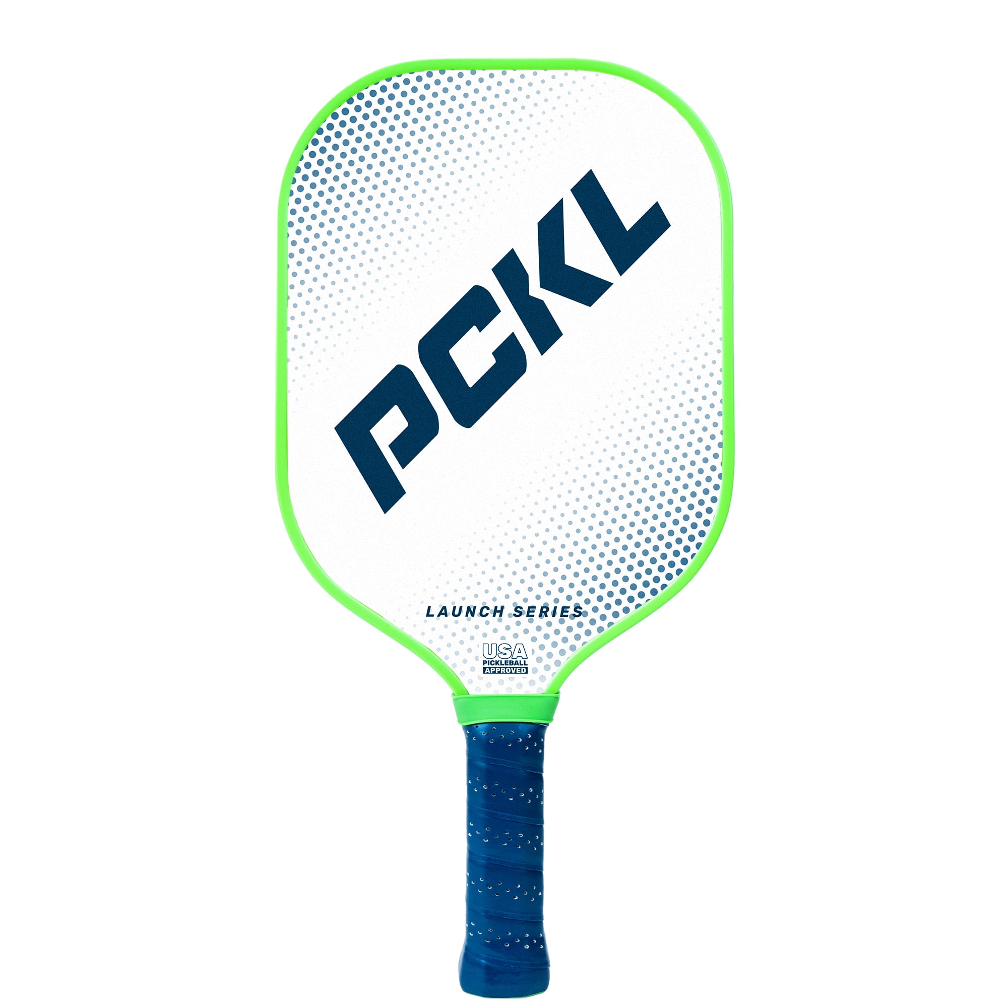 PCKL Launch Series Premium Pickleball Paddle Racket USA Pickleball Approved Fiberglass Face
