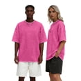 thumbnail image 5 of Sundazz Oversized T Shirts for Women Cotton Vintage Acid Wash Tees Baggy Shirts Trendy Casual Tops, 5 of 9