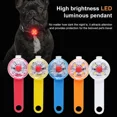 thumbnail image 4 of Waterproof Pet Dog Cat Collar LED Luminous Light Night Safety Clips Tag Flashing,White, 4 of 11