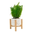 thumbnail image 2 of Planta Mainstays Artificial con Maceta y Base de Madera Multicolor, 2 of 4