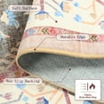 thumbnail image 6 of FULIE Rug for Living Room Washable Non-slip Area Rug,6'x9'Rug,Brown/Blue, 6 of 7