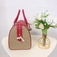 thumbnail image 3 of Michael Kors Travel Medium Carmine Pink Signature Duffle Bag, 3 of 8