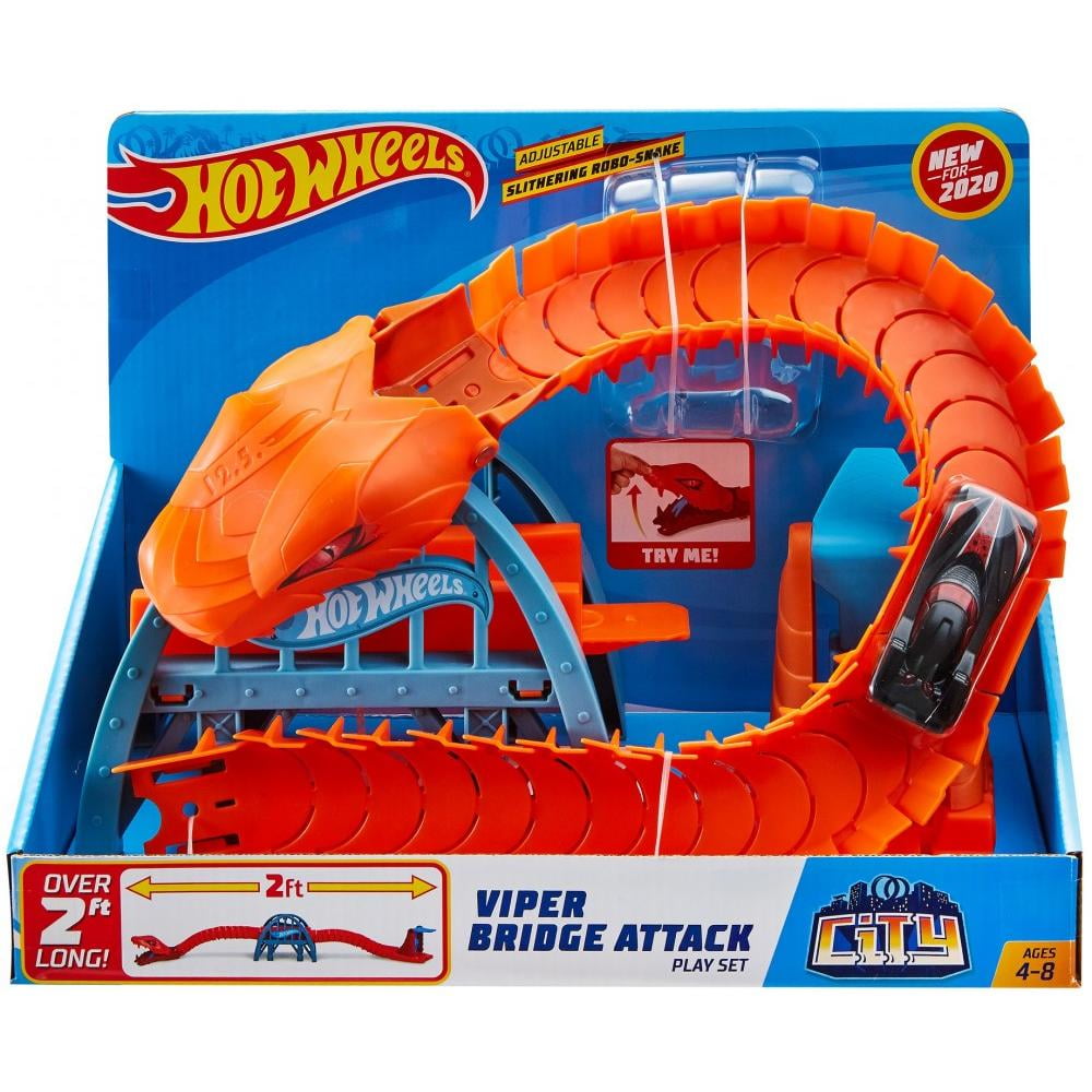 snake hot wheel track