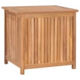 thumbnail image 1 of vidaXL Garden Storage Box 60x50x58 cm Solid Teak Wood, 1 of 5