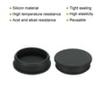 thumbnail image 2 of Uxcell Silicone Snap in Locking Hole Plugs For Kitchen Bulkheads Waterproof Sealing Plugs Black 54.6mm 4, 2 of 7