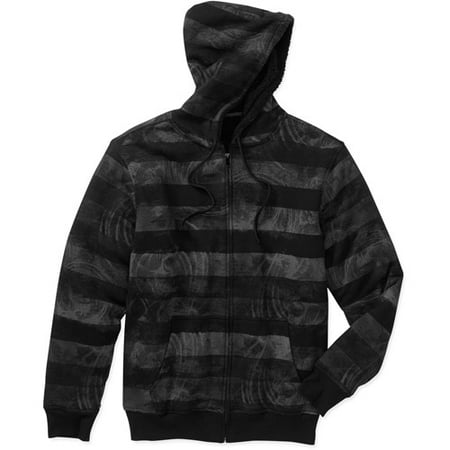No Boundaries Big Men's Sherpa Fleece Hoodie
