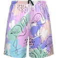 thumbnail image 2 of GZHJMY Flamingo Pajama Pants Short for Men, Lounge Pants Lightweight Men Pajama Bottoms with Drawstring Pockets, Christmas New Year Birthday Gifts, Large, 2 of 7