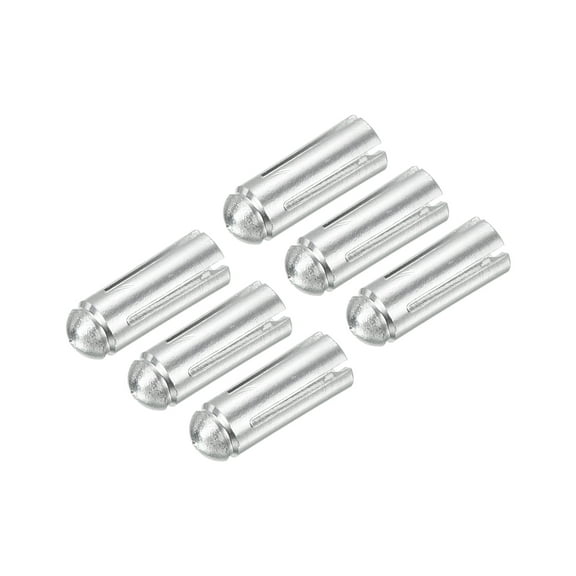 Uxcell Dart Flight Protectors, Aluminum Dart Accessories - 6 Pack (Silver Tone)