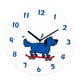 thumbnail image 4 of Reloj silencioso redondo, moderno, creativo, adorno de pared, reloj decorativo para sala de estar 20 cm, 4 of 9