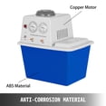 thumbnail image 4 of VEVOR Lab Multi-Purpose Water Circulating Vacuum Pump, with 2 Off-Gas Taps,Stainless Vacuum Pump 180W 110V,Anti-Corrosion Pump Lab Chemistry Equipment, 4 of 10