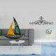 thumbnail image 2 of Escultura De Pergamino De Velero De Hierro, Adorno De Mesa, Decoración De Pared De Metal, Colección De Figuras Decorativas Para Mesa, Centro De Mesa, Escritorio, Estantería, Patio, Interior,, 2 of 8