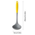 thumbnail image 4 of Huayishang Cooking Utensils New Two-Color All-Inclusive Silicone Soup Spoon Colander Non-Stick Spatula Household Cooking Kitchenware Set B, Kitchen Essentials Clearance Sale, 4 of 4