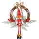 thumbnail image 1 of Corona de Navidad, Muñeco de nieve Decoración de la puerta Colgante Decoración de la corona del árbol de Navidad al aire libre para su puerta, pared o ventana Chimenea Pared de ratán Xemadio WLJ-2469, 1 of 5