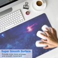 thumbnail image 4 of Blue Starry Sky&nbsp;mousepad Gamingwaterproofwashable&nbsp;for Office Home Work Gaminggaming Mouse PadRubber Base Mousepad with Stitched Edges 31.5x11.8inches, 4 of 7