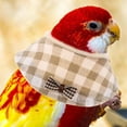thumbnail image 4 of Raindrops 2Pcs Beige Bird Elizabethan Collar Protective Neck Cover for Parrots Budgerigars Post Injury, 4 of 8