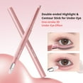 thumbnail image 4 of Under Eye Highlighter Stick, Waterproof Natural 3D Contour and Highlighter, Silky-Smooth Long-Lasting Highlighter & Contouring Stick for Smudge-Proof, Shining Daily Makeup, 4 of 9